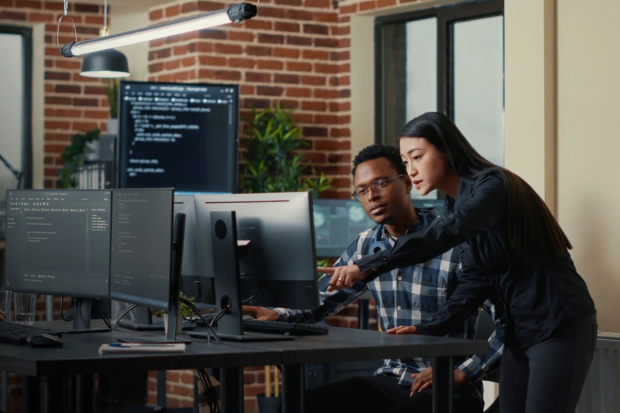 two-software-developers-working-together